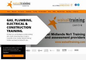 Walsall Training Centre - Walsall Training Centre offers a wide range of training courses for workers and trainees in the plumbing,  gas,  construction and electrical trade sectors.