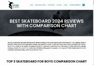 Best Skateboard - Choosing the perfect skateboard -- whether for yourself or your child -- can be an arduous task. Skateboard Guide is perfect solution for your all skating problem. Get best skateboard, Skates & all other accessories under this with all reviews or helping guide which helps you to choose the best for you.
