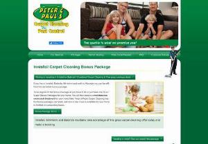 Peter & Paul's Carpet Cleaning Innisfail - Peter & Paul’s Carpet Cleaning,  what makes us the best choice to care for your home? Why not make yourself a cuppa and sit back and browse this website. To discover why thousands of Cairns and surrounding (areas) families choose Peter & Paul’s Carpet Cleaning to clean and protect their carpets,  soft furnishings,  and rugs. Peter & Paul’s is a second generation family owned and run business,  we are dedicated to delivering quality cleaning services and professional courteous service to yo