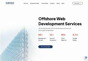 Website Development Company in India - Imenso Software is a premier solution provider,  focusing its strength with right mix in Web Based Enterprise Solutions,  Custom Application Development,  Web Development,  CMS,  E-commerce Solutions,  and much more to gratify with the needs of both small and large businesses.