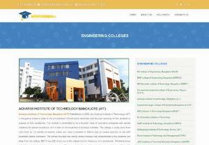 Acharya institute of technology Bangalore Direct Admission - Acharya Institute of Technology Bangalore AIT a private co-educational College in Bangalore. Get ready for Direct Admissions with nri management seats with fee structure 2017-2018