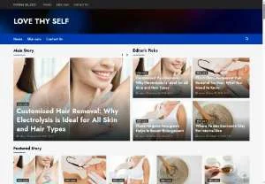 Screenshot of Love Thyself Australia - All Natural Products for a Healthy Lifestyle