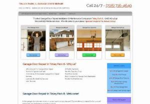 Garage Door Repair In Tinley Park Il - Is the garage door jammed down or up and you're simply trapped? Do not attempt to repair this by yourself because it can make things a whole lot worse. We're able to fix your garage door. Call now. All of our workers are promptly,  courteous not to mention competent. We are the top garage door equipment and repair provider which has a extended history for taking care of all garage door manufacturers. Our highly trained and authorized specialists are constantly prepared to offer you a quick r