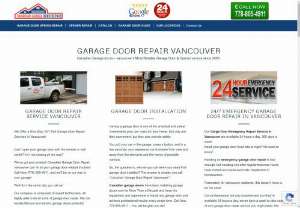Garage Door Repair Vancouver - Vancouver Garage Door Repair provides top quality garage door services for all of Bc and surrounding communities. Our door experts bring over 20 years of garage door expertise to every job. We get calls for all types of garage door repair,  and we come to the job site fully prepared. Garage door repair is our specialty. In addition to providing timely,  same day service on garage doors,  we do installations. If you have a garage door opener that needs to Be installed,  we are happy to do it.