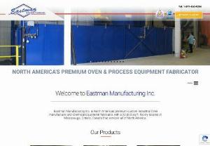 Industrial Oven Manufacturer - Eastman Manufacturing - Industrial oven manufacturer Eastman Manufacturing - providing excellence in custom industrial ovens since 1992. Contact Eastman Manufacturing today for details on your custom order.
