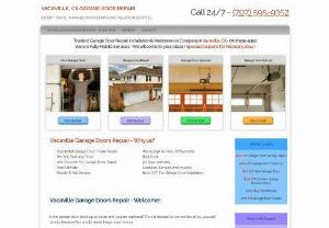 Vacaville Garage Doors Repair - Is the garage door stuck up or down and you are captured? Do not attempt to correct this all by yourself simply because this would make things much worse. We can take care of the garage door. Call today. Our workers are promptly,  courteous and also knowledgeable. We are the best garage door products and fix provider with a extended background for maintenance all garage door manufacturers.
