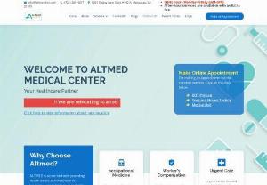 Altmed Occupational Medicine - ALTMED Medical center offers convenient walk-in medical treatment with qualified board-certified doctors and nurses for any non-life-threatening illness or injury that needs immediate attention.