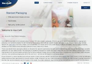 Vue-Craft - Vue-Craft is a specialist in the manufacture of custom transparent PVC packaging.