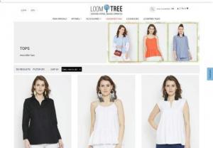 Tops for Women Online India - Tops for Women - Choose from a huge range of trendy women tops online in India. Buy ladies tops from your favourite online shopping store Loom Tree at best prices.