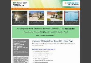 Livermore Garage Doors Repair - 24/7 Garage Door Repair & Installation Services in Livermore,  CA - Call (925) 892-3550 Promotions for March-2017 | Quick & Local | We'll Beat Any Price! Only 15 SVC (Service Call) !