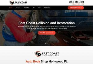 East Coast Collision - East Coast Collision and Restoration is an auto body repair and paint shop for paintless dent repair,  car body work services near you! Call 9545565706 today!