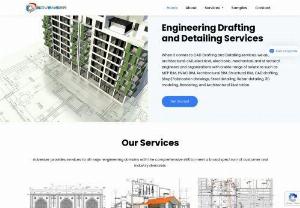 2d CAD drafting - 2D CAD drafting service provider with experience in a wide range of projects including industrial,  commercial,  educational and healthcare divisions. We serve civil,  architectural,  mechanical,  structural and faade sectors providing quality CAD drafting services. We provide services to contractors,  architects,  fabricators and manufacturers from various industry sectors around the globe.