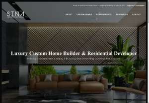 Toronto Custom Home Builders - Sina Architectural Design - Leading Toronto home builder and architecture firm Sina Architectural Design specializes in building luxury homes and developing residential condominium and subdivision projects.