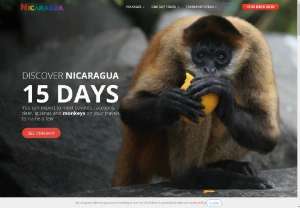 Nicaragua Tours Packages - We specialize in the management of city tours,  cultural tours and ecological excursions to volcanoes,  rain forests,  jungles,  beaches and national parks.