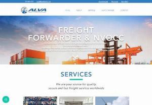 Alva Freight International - We are your source for quality,  secure and fast freight services to Latin America and the world. Freight Forward and NVOCC.