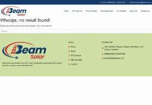Screenshot of Beam Solar: Off Grid Solar Panel System