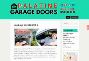 Palatine Garage Door Repair - Get our garage door service coupons for best discount. If you are looking for Garage Door Repair,  Opener Repair,  Call Palatine Garage Door Repair on (630) 984-4005 today for same day service.