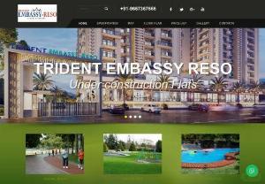 Trident Embassy Noida Extension - Trident Realty - Trident Embassy an incredible residential project in Noida Extension offers 2,  3 & 4 BHK apartments at a very best price list.