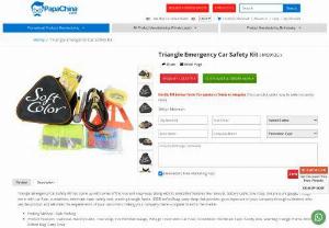 Promotional Products - Wholesaler for Triangle Emergency Car Safety Kit,  Custom Cheap Triangle Emergency Car Safety Kit and Promotional Triangle Emergency Car Safety Kit at China factory Manufacturer and Wholesale Supplier from PapaChina