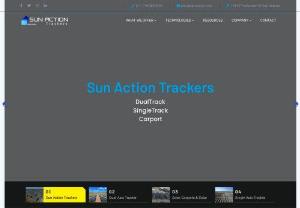 Sun Action Trackers - Sun Action Trackers is a total solutions manufacture of solar tracking systems headquartered in San Antonio,  Texas.