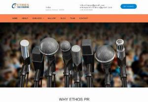 Pr agency in chennai | public relation agencies | Pr firms | PR companies chennai - Ethos PR is the most preferred PR agency in chennai with strong network across South India. We had delivered brand visibility,  strong brand image and confidence for more than 100 clients across cities in South India