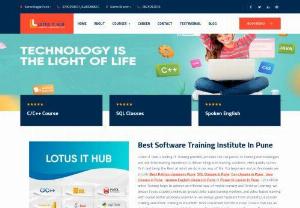 Training institute Pune | IT classes in Pune - Our professional staff includes It Student,  a certified process For try to give best service,  and a Job seeker retention expert. We are best Training institute Pune providing the Live Projects Institutes in Pune. Lotus it hub Pune is the unique and best Training institute Pune