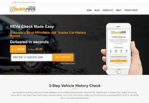 Cheap car history check - Buying a used car? Don't risk without doing a REVS Check,  Get your Car History Report with PPSR Search only for $5.99 & buy your car with confidence.