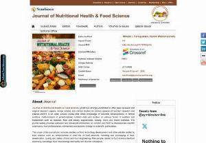 International Journal of Nutritional Health,  Journal of Nutrition,  Peer reviewed Journal - Symbiosis Open access - Journal of Nutrition Health & Food Science (JNHFS) is an international peer- reviewed journal which aims to publish scholarly articles in the development of nutritional science and its application to address the issues of malnutrition & eating disorders.