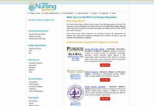 OnlineNursingDegrees - Offers a portal of educational information to help nursing students explore their options and opportunities.