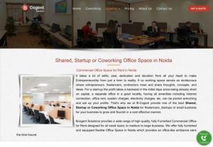 Coworking Space Noida- Bcogent Solutions - Bcogent Solutions is offering coworking space,  work space,  office rentals in noida. We support your startups by facilitating all the professional facilities.