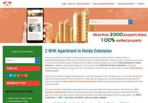 2 BHK Apartments in Noida Extension - Double bedroom Flats for sale in. - Buy 2 BHK Apartments in Noida Extension within your budget starting from. Get details of Double Bedroom flats in Noida Extension,  Noida. Visit now!