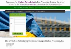 Sf Kitchen Remodeling - List of Kitchen Remodeling Services we support in San Francisco,  CA New Kitchen Design Basement Finishing House Addition Kitchen Designs Kitchen Renovations Interior Tops Cabinet ReFacing Kitchen Additions Kitchen Cabinets Kitchen Countertops Appliance Installation & More.
