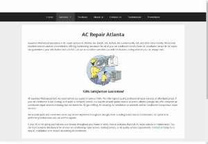 AC Repair Atlanta - Looking for AC Repair Atlanta? Contact only Suwanee Mechanical,  a trusted name that will bring total comfort to your home and your family. With 24/7 emergency service of Suwanee Mechanical,  you will never be left in the cold.
