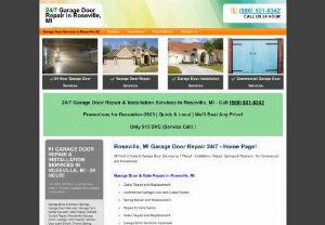 Garage Door Repair in Roseville MI - Why Choose Garage Door Repair in Roseville MI? Fast Service ! Commercial Garage Door Services ! 24Hr Services ! Honest & Experienced Technicians ! Lowest Rates In Town ! Insured,  Licensed And Bonded ! Free Estimate ! All Kind Of Payment Methods ! & Much More.