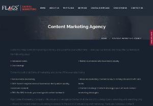 Content marketing companies - There are many content marketing companies in India but Flagsdigital is one such content marketing company in Delhi which is present in the industry for more than a decade. Its smart approach is what makes it the best content marketing agency India.