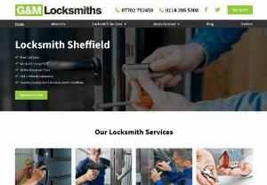 G & M Locksmiths - G & M Locksmiths are a sheffield based family run locksmith service. Covering Sheffield,  Chesterfield,  Rotherham and Barnsley we offer an expert locksmith service.