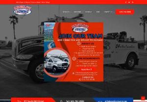 Angelo's Towing - Angelo's Towing is the premier San Diego Towing Company and we have been in the towing business for more than 16 years. We offer our customers a range of towing services. For example we tow all kinds of vehicles,  whether it is cars,  trucks,  Semi Trucks,  RVs,  or motorcycles. We also provide road side assistance like fuel delivery,  tire repair or changes,  flatbed towing,  medium or heavy towing and much more services.