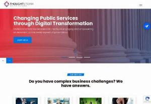 Business Consulting & Enterprise Solution Services in Toronto,  Canada - ThoughtStorm,  a leading business consulting company offers enterprise solution services,  technology,  & business services to improve organization's performance.