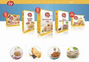 Shop | DIP Foods - Buy Snacks, Chips & Healthy Baked Food Online - DIP Foods specialise in creating healthy baked food products including taco shells, wholewheat khari, baked masala sticks, pani puri, canapes, tortilla chips, coconut delight, bhakarwadi, rusk, multigrain strips & crouton