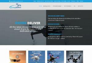 Drone Deliver - Bringing you all the latest news regarding the use of drones for delivering goods as well as reviews of recreational drones for consumers.