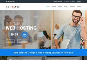 Business Website Design | Web Hosting Services New York | Ceygate - Ceygate provides Digital marketing,  web design,  development & Web Hosting services