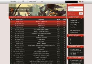 Games servers top list - Games servers top list. Allowing you to enter your game,  see statuses,  players online and uptime statistics. Also as a benefit site has responsive design
