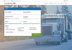Get Instant Free Truckload Shipping Quotes at Truck Quote - Truck Quote is a leading company that offers the full truck load quoting service that provides instant quotes and locate the drivers. Here you can find the best truckload rate calculator. Get Instant Quotes! Quick Booking! Superior Tracking! Guaranteed Satisfaction!