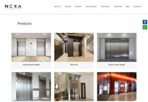 MRL Lift Manufacturers in Bangalore - Nexa Elevator is a Leading Designer and Manufacturer of MRL Lift,  Residential Elevators,  Luxury Home Elevators,  Commercial Elevators and Service in Bangalore,  India.