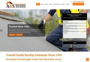 A & S Roofing and Siding - Brooklyn - A & S Roofing and Siding - Brooklyn offers high quality roofing service to it's clients in Brooklyn NY. We can handle a wide variety of roof repair projects and also complete roof replacement for residential and commercial clients.