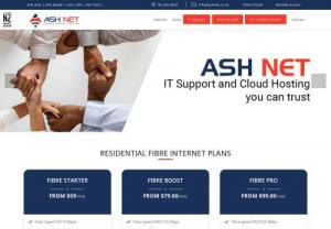 Ashnet Business IT Solutions - ASH NET is the leading service provider of business IT solutions,  Cloud hosting & Cloud PBX to small and medium sized businesses across Auckland,  New Zealand