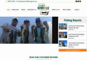 Lake Seminole Fishing Guides, Bass Fishing Guides - Our Lake Seminole fishing guides are an ideal example of what a fishing guide can do for novice and professional anglers alike. Book your fishing trip now!