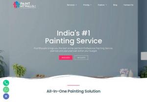 Painters in Vasanth nagar Bangalore - PaintMyWalls in Vasanth nagar Bangalore is the provider of professional painting services in both commercial and residential space in Bangalore. We offer various types of long lasting painting services such as Interior Wall Painting,  Wood Painting,  Exterior Wall Painting. Also the Textured Painting which is in trend. For more details visit the site.
