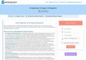 Best Engineering Colleges in Bangalore - Indian educational Services - Best Engineering Colleges in Bangalore,  Placements,  Fee Structure,  Ranking,  Hostel Facility,  Reviews and Admissions Helpline - 9743277777