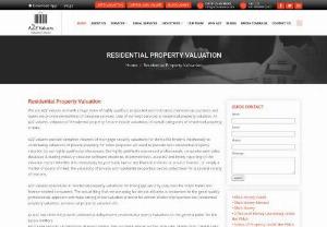 Residential Property Valuation - We are A2Z Valuers and with a huge team of highly qualified,  respected and motivated chartered accountants and layers we provide several kind of valuation services. One of our best services is residential property valuation. At A2Z Valuers,  valuation of Residential property Service include valuations of overall categories of residential property in India.